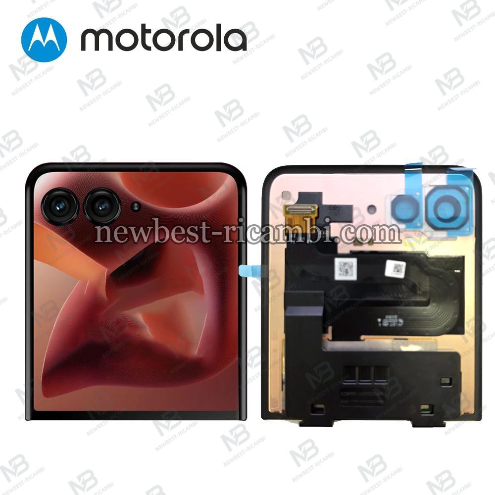 Motorola Moto Razr 60 Ultra Lcd Outer Black Service Pack