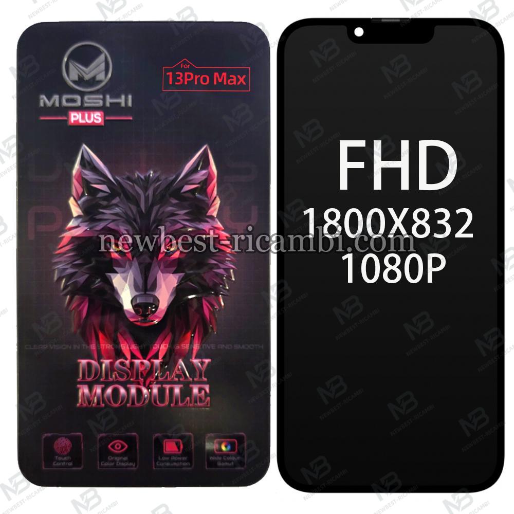 iPhone 13 Pro Max Touch + Lcd + Frame Black Moshi FHD 1800X832 1080P