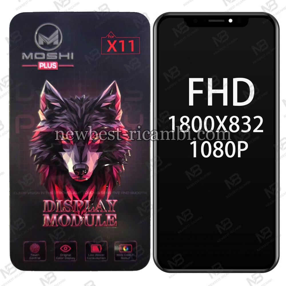 iPhone 11 Touch + Lcd + Frame Black Moshi FHD 1800X832 1080P