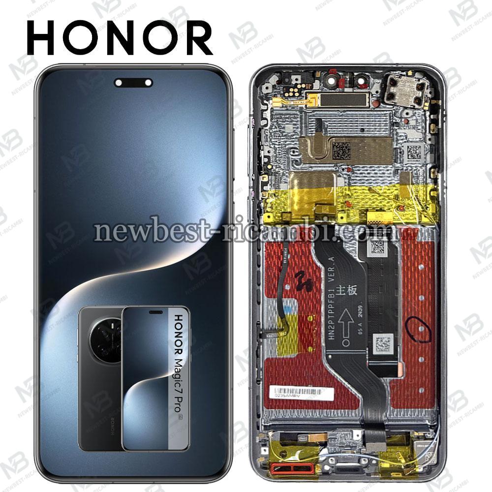 Honor Magic 7 Pro 5G (PTP-N49 / PTP-AN10) Touch + Lcd + Frame Black Service Pack