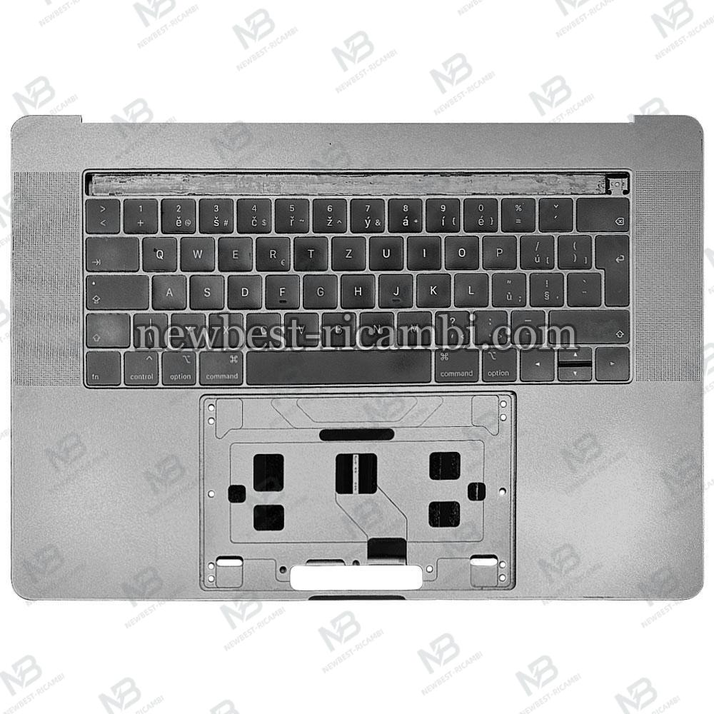 Macbook Pro 15" (2018) A1990 EMC3215 Keyboard + Frame Gray Grade A NO Europe Layout Original
