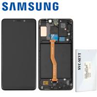 Samsung A9 2018 A920f Touch+Lcd+Frame Black Service Pack