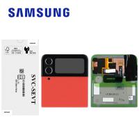 Samsung Galaxy Z Flip 4 F721 Outer Lcd Red Service Pack