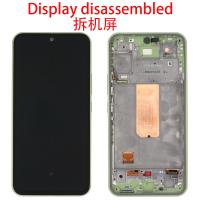 Samsung Galaxy A54 5G A546 Touch + Lcd + Frame Green Disassembled Like New
