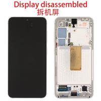 Samsung Galaxy S23 S911 Touch + Lcd + Frame Cream Disassembled Like New