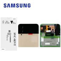 Samsung Galaxy Z Flip 4 F721 Outer Lcd Pink / Gold Service Pack