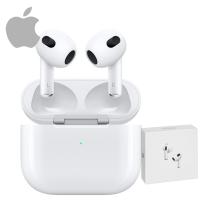 Apple AirPods with Lightning Charging Case (3rd Generation) White Wireless Earbuds In Blister