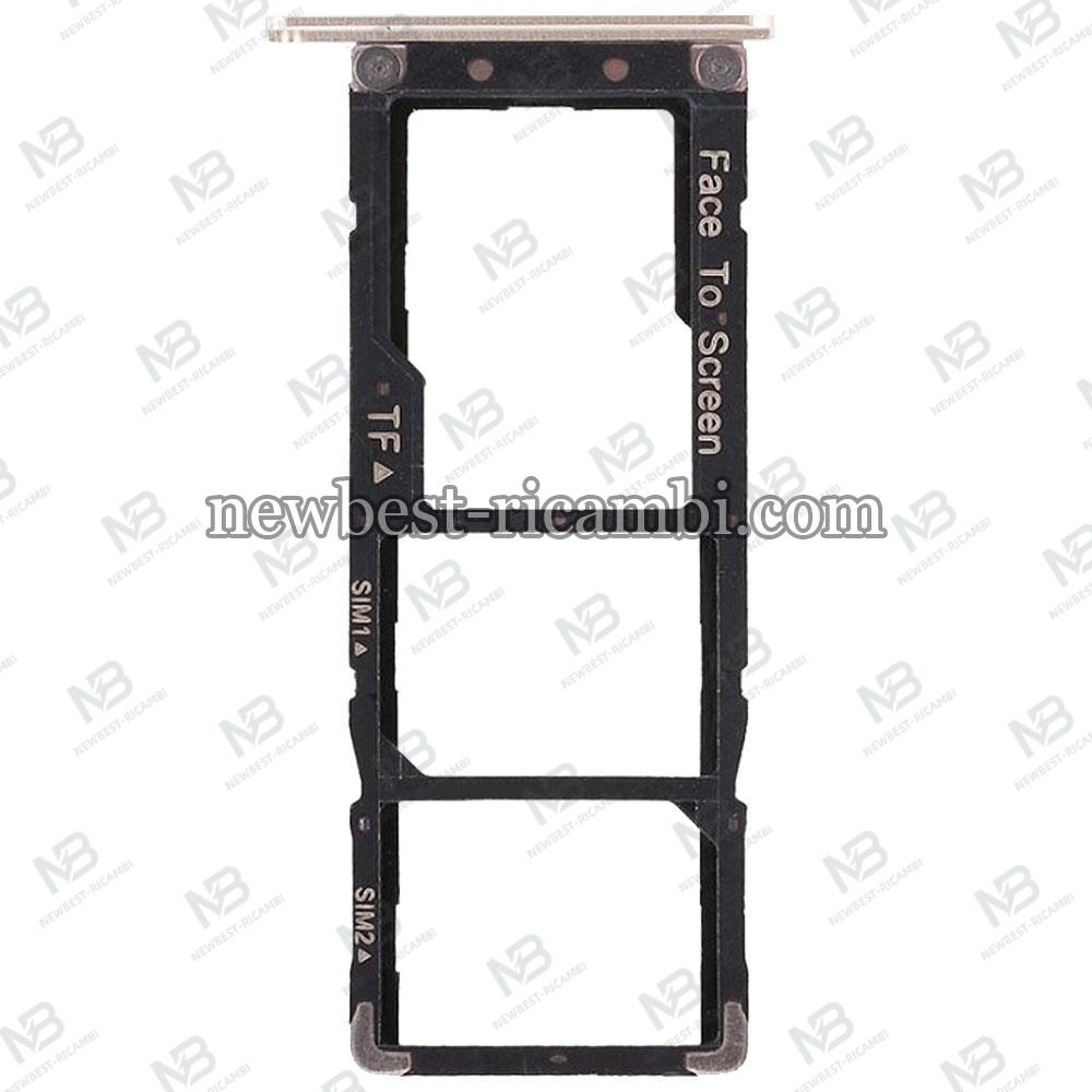 Asus Zenfone 4 Max Pro Plus ZC554KL X00ID Sim Tray Gold