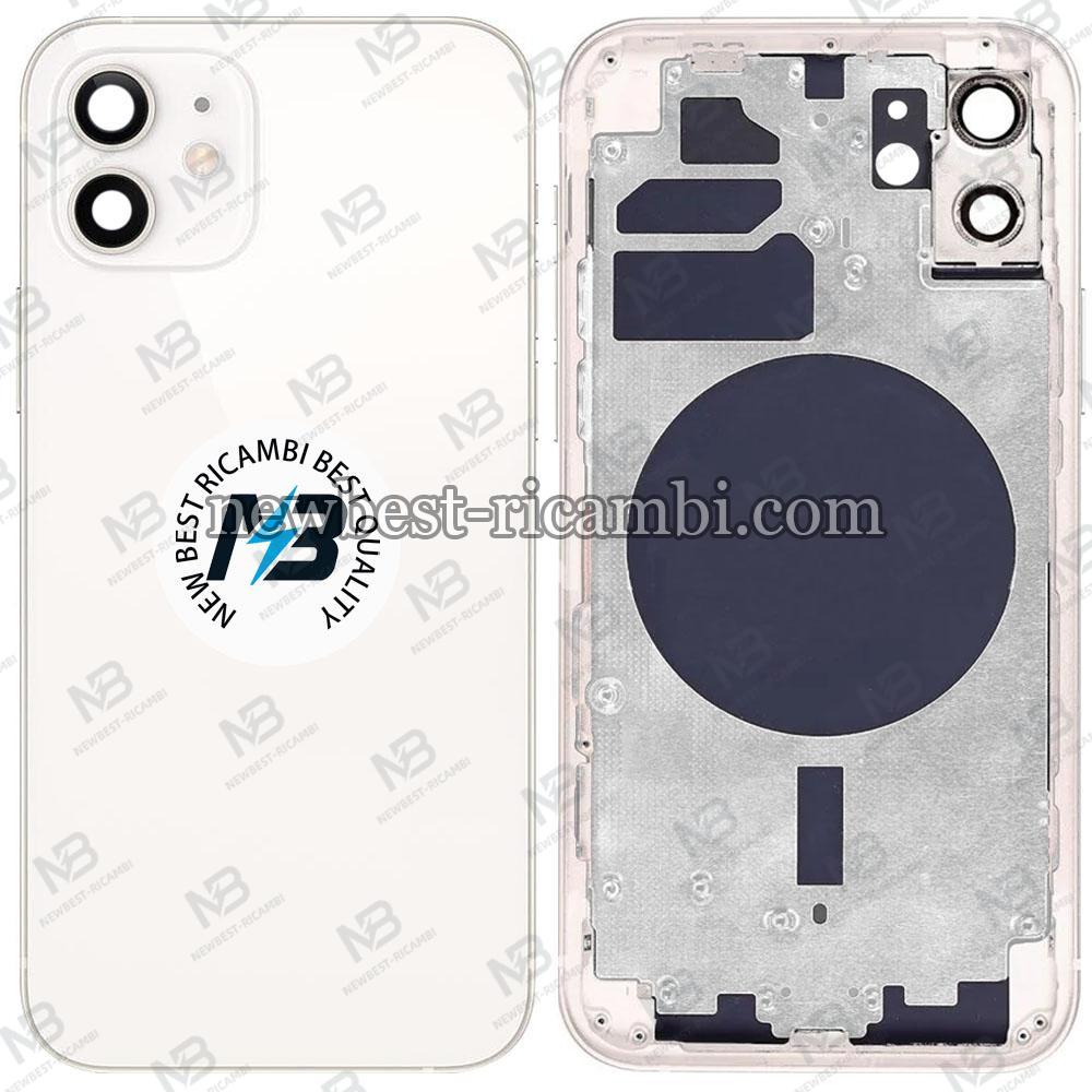 iPhone 12 Mini back cover with frame white OEM