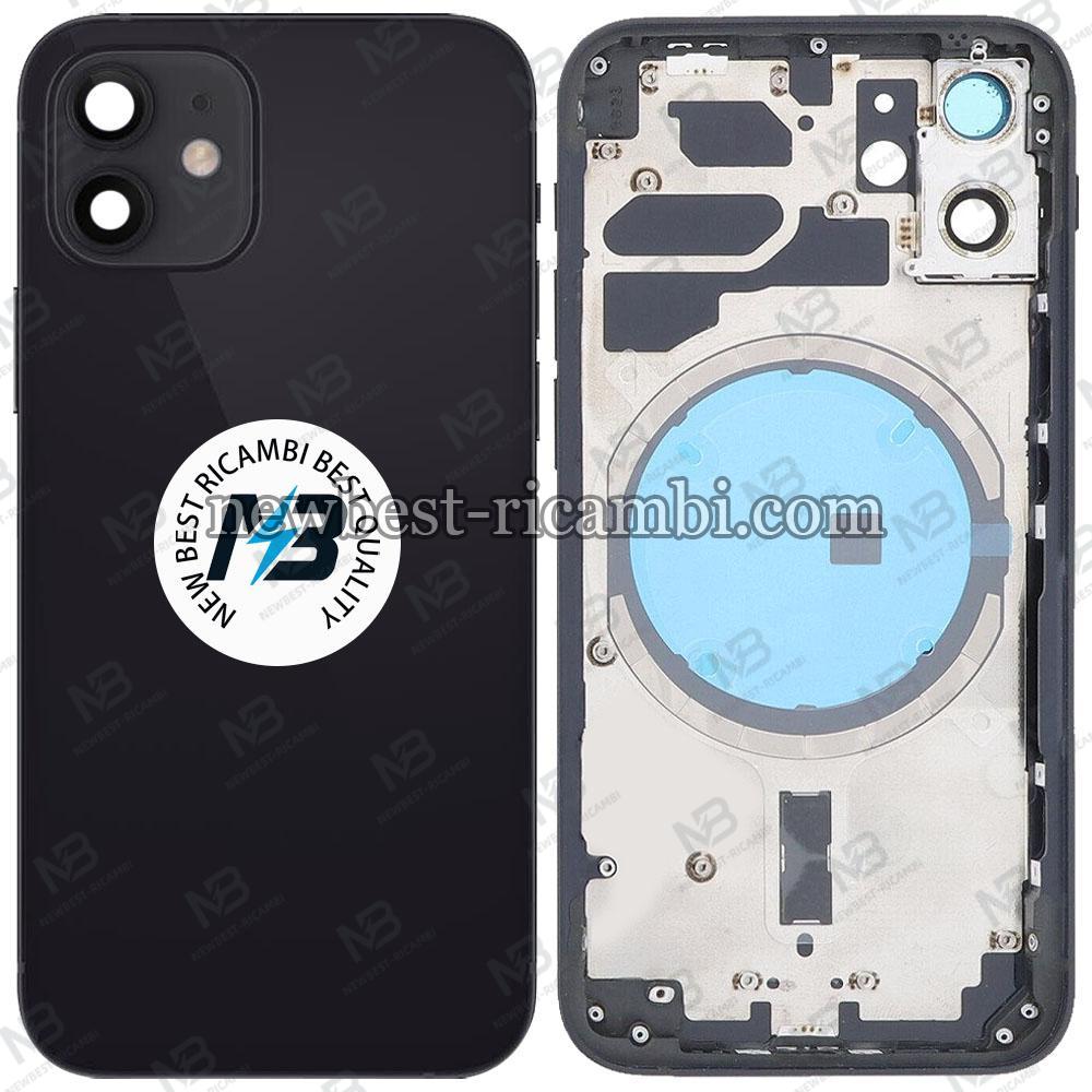 iPhone 12 Mini back cover with frame black OEM