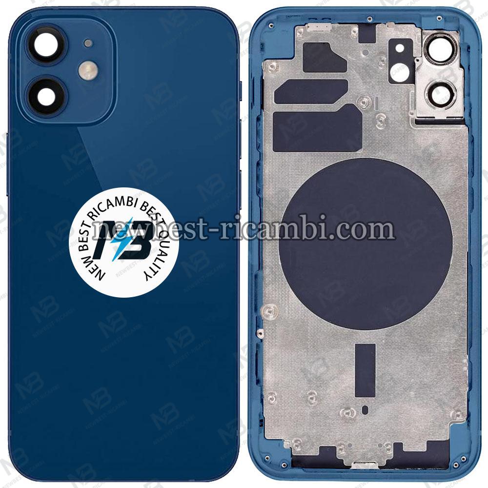 iPhone 12 back cover with frame blue OEM