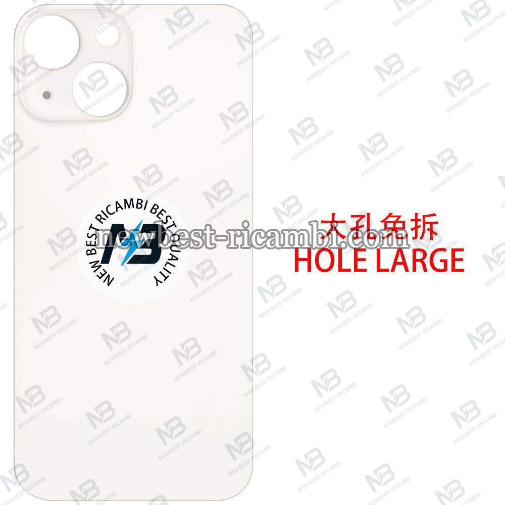 iPhone 13 Mini Back Cover Glass Hole Large White