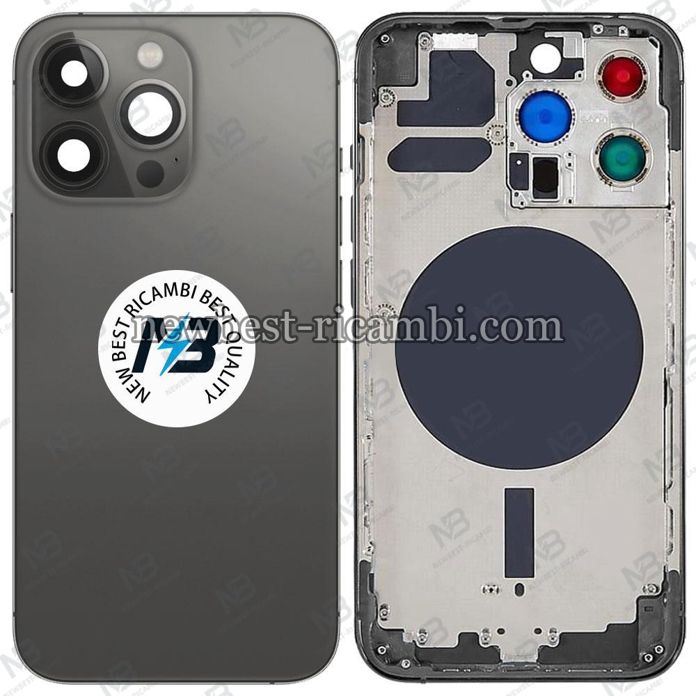 iPhone 13 Pro Back Cover+Frame Black