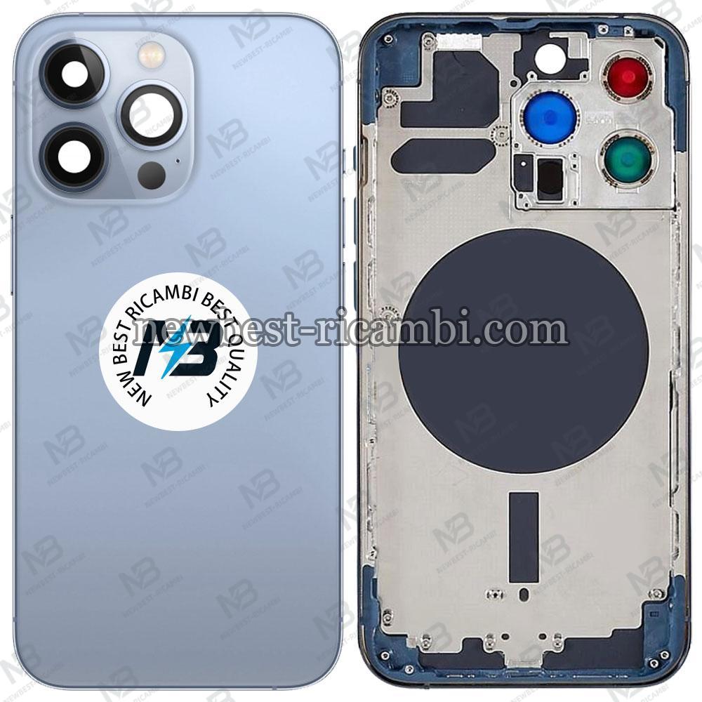 iPhone 13 Pro Back Cover+Frame Blue