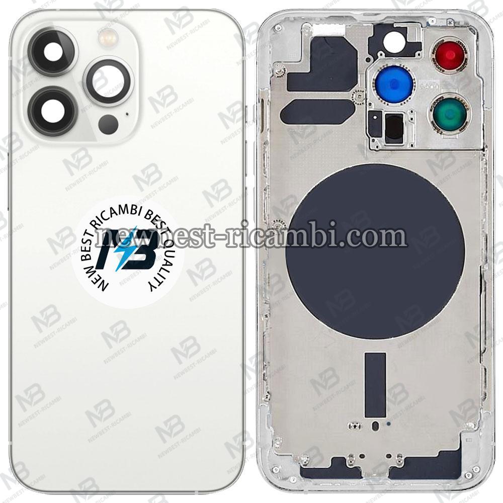 iPhone 13 Pro Back Cover + Frame Silver