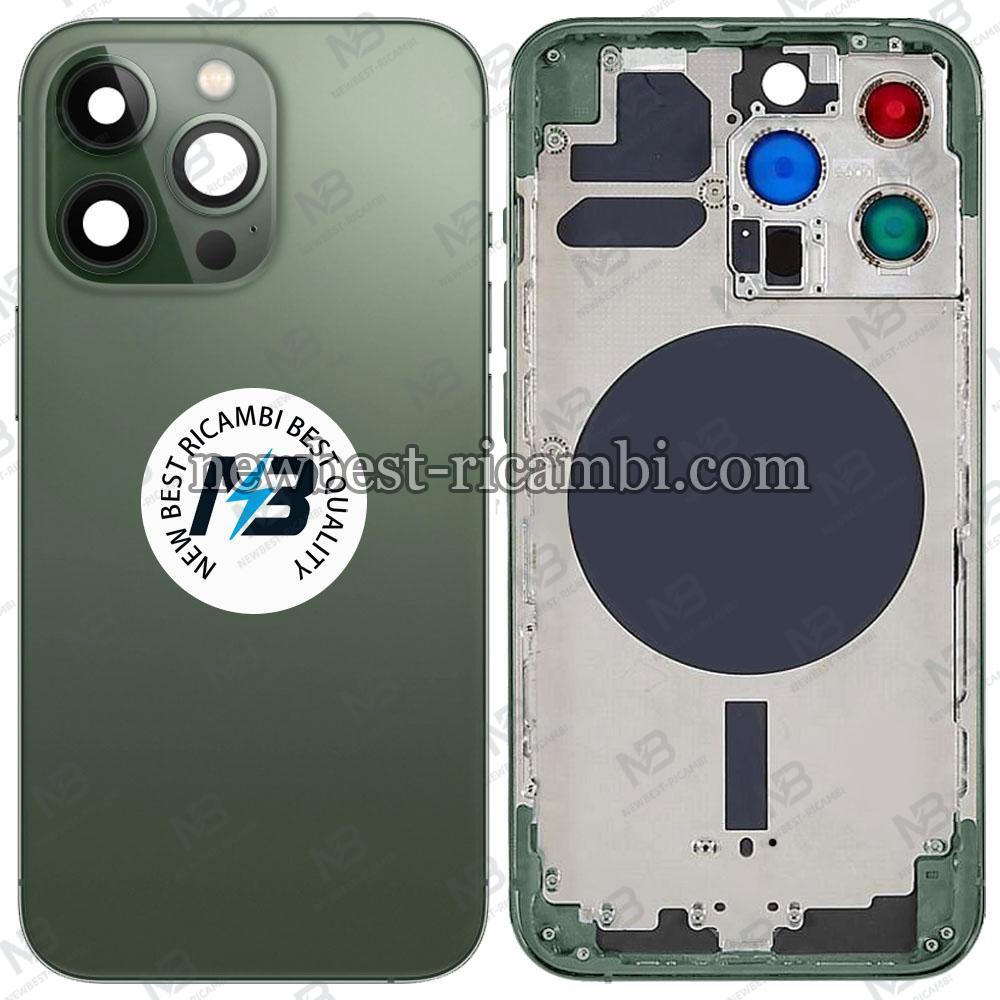 iPhone 13 Pro Back Cover+Frame Green