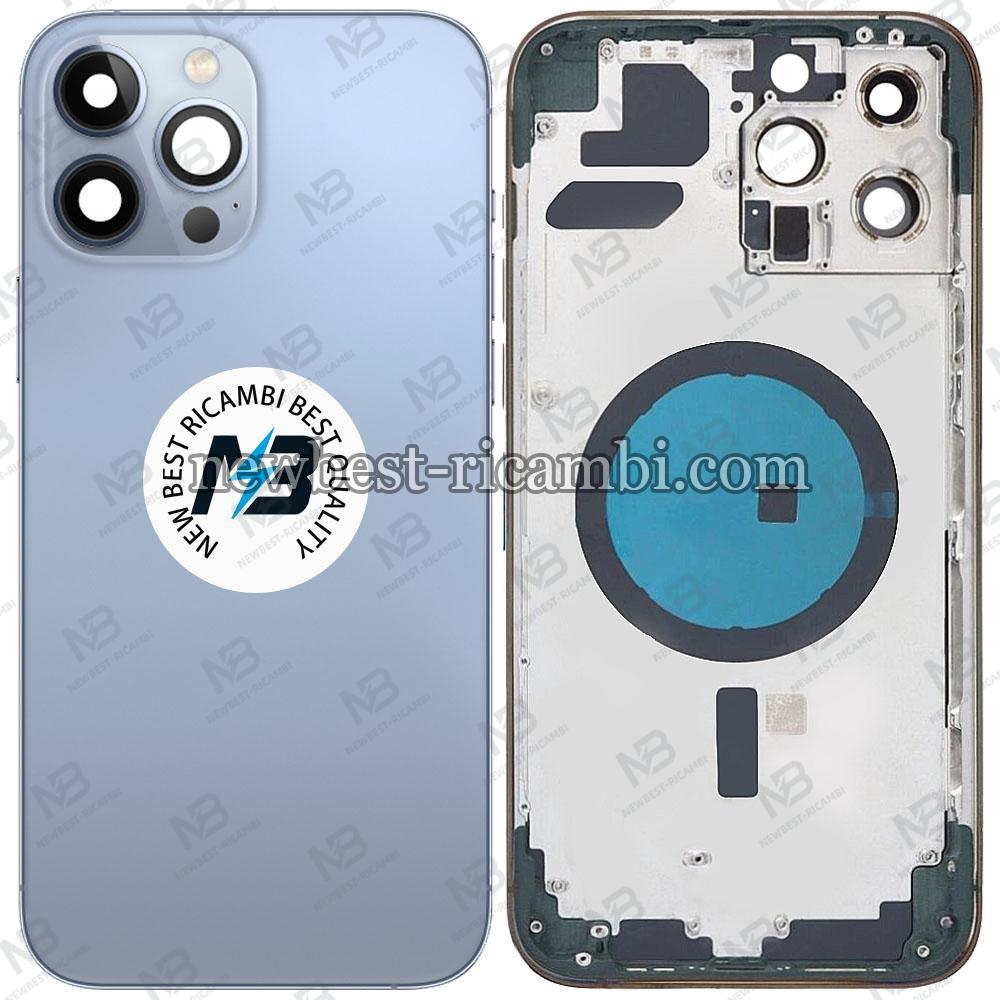 iPhone 13 Pro Max Back Cover + Frame Blue oem