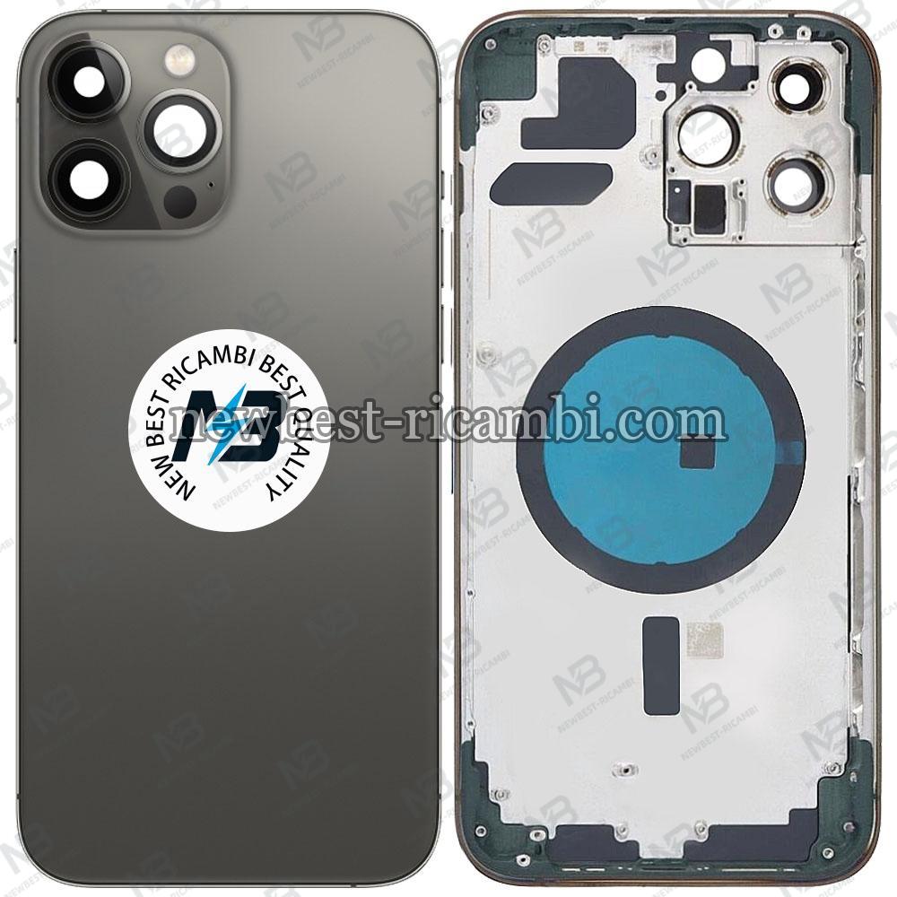 iPhone 13 Pro Max Back Cover + Frame Black oem