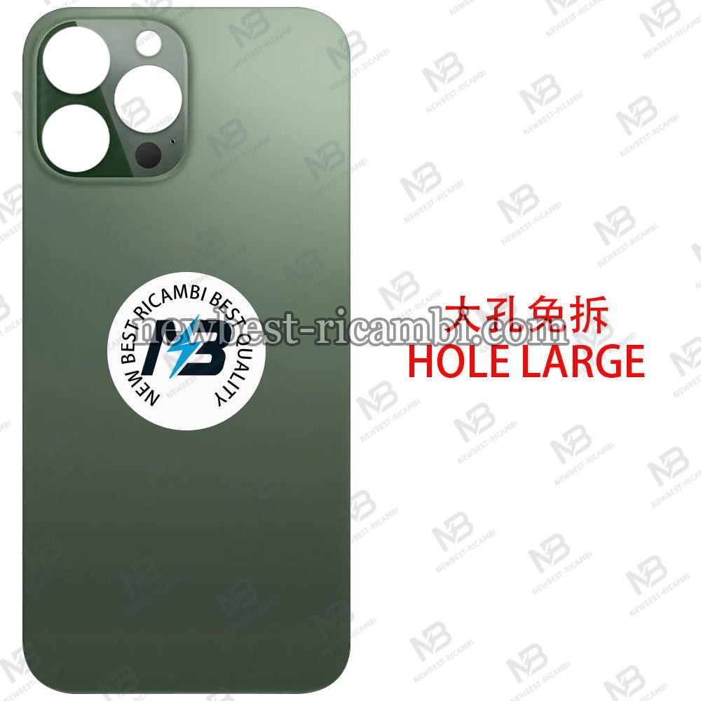 iPhone 13 Pro Max Back Cover Glass Hole Large Green