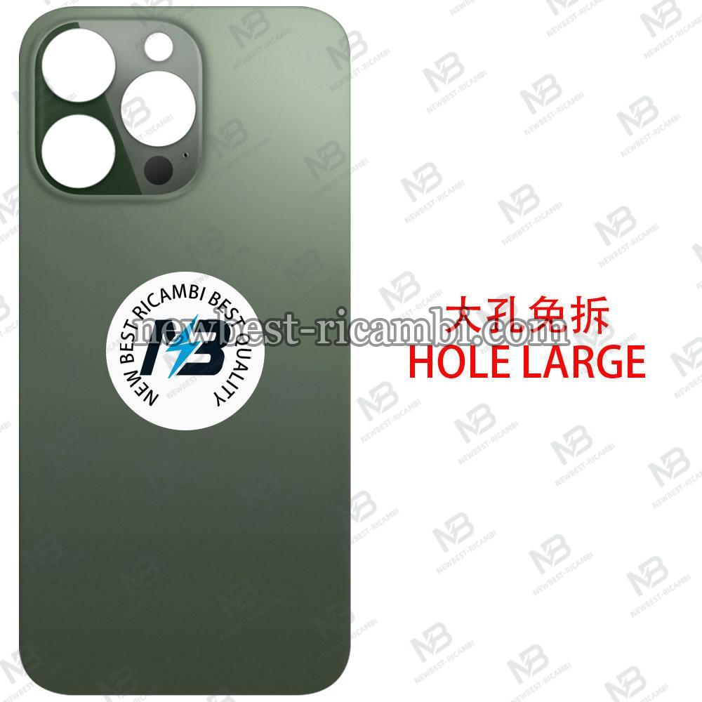 iPhone 13 Pro Back Cover Glass Hole Large Green