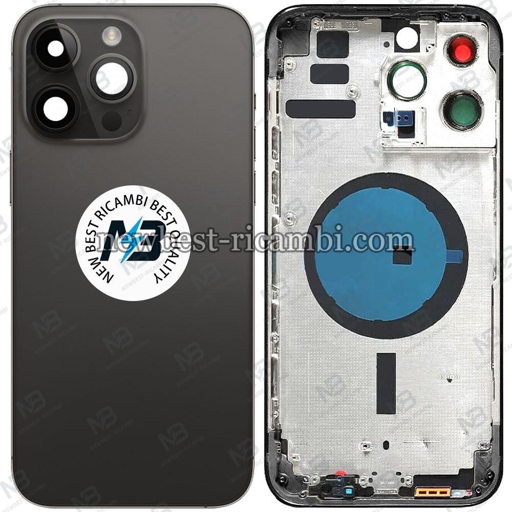 iPhone 14 Pro Max Back Cover+Frame Black