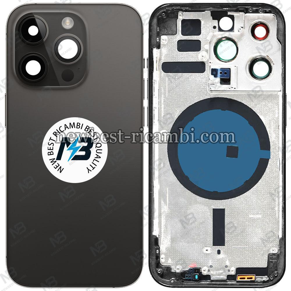iPhone 14 Pro Back Cover + Frame Black