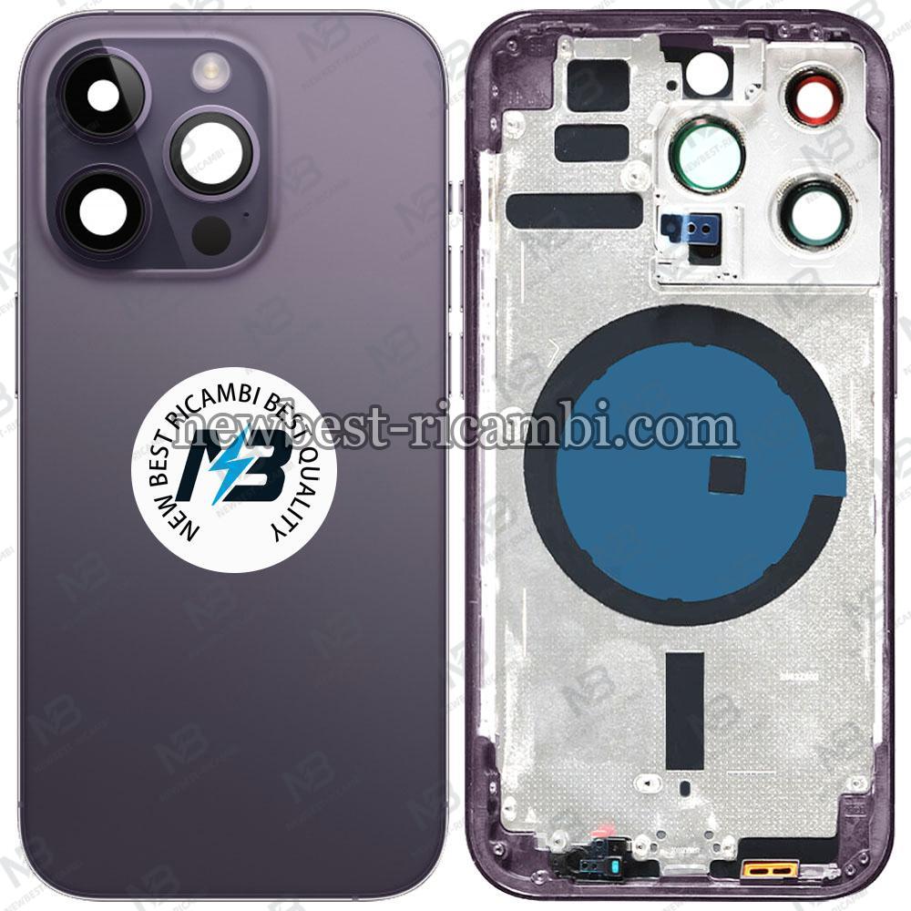 iPhone 14 Pro Back Cover + Frame Purple