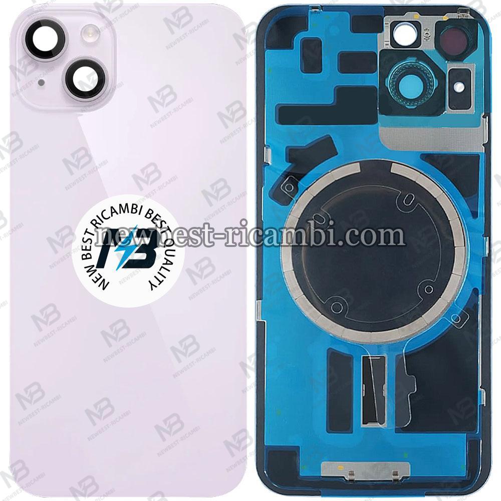 iPhone 14 Back Cover With Frame Purple