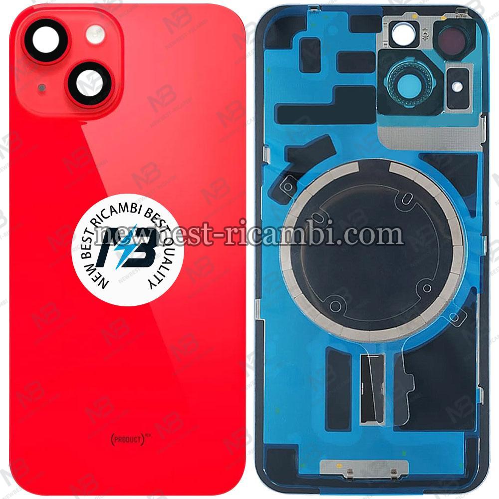 iPhone 14 Back Cover With Frame Red