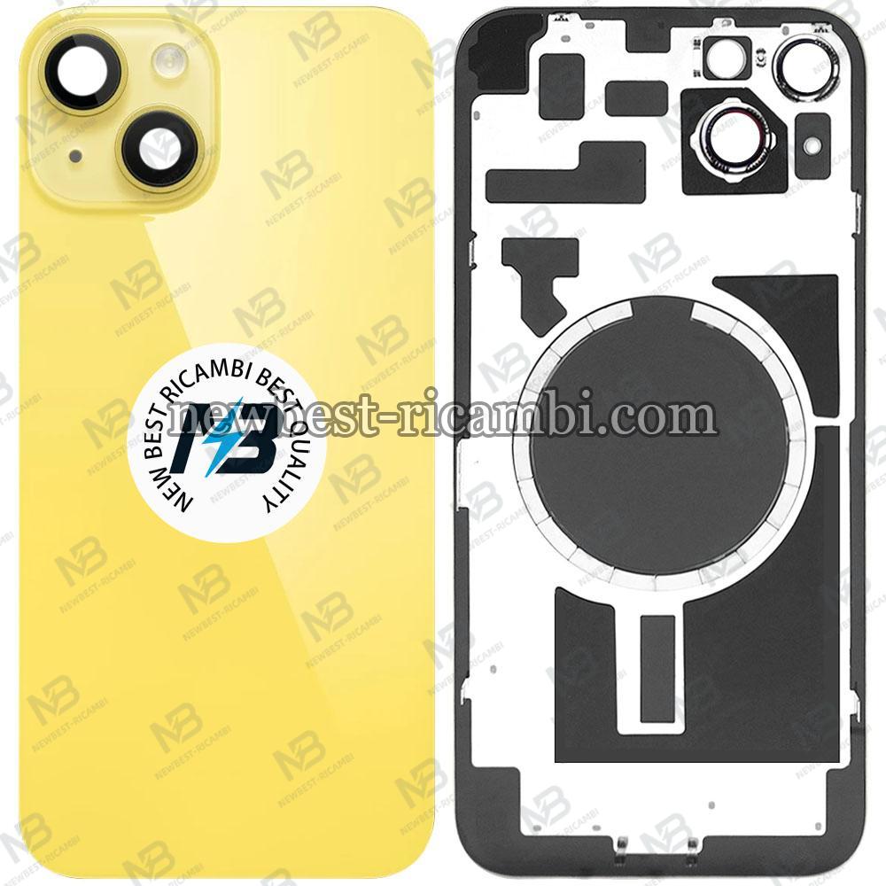 iPhone 14 Plus Back Cover With Frame Yellow