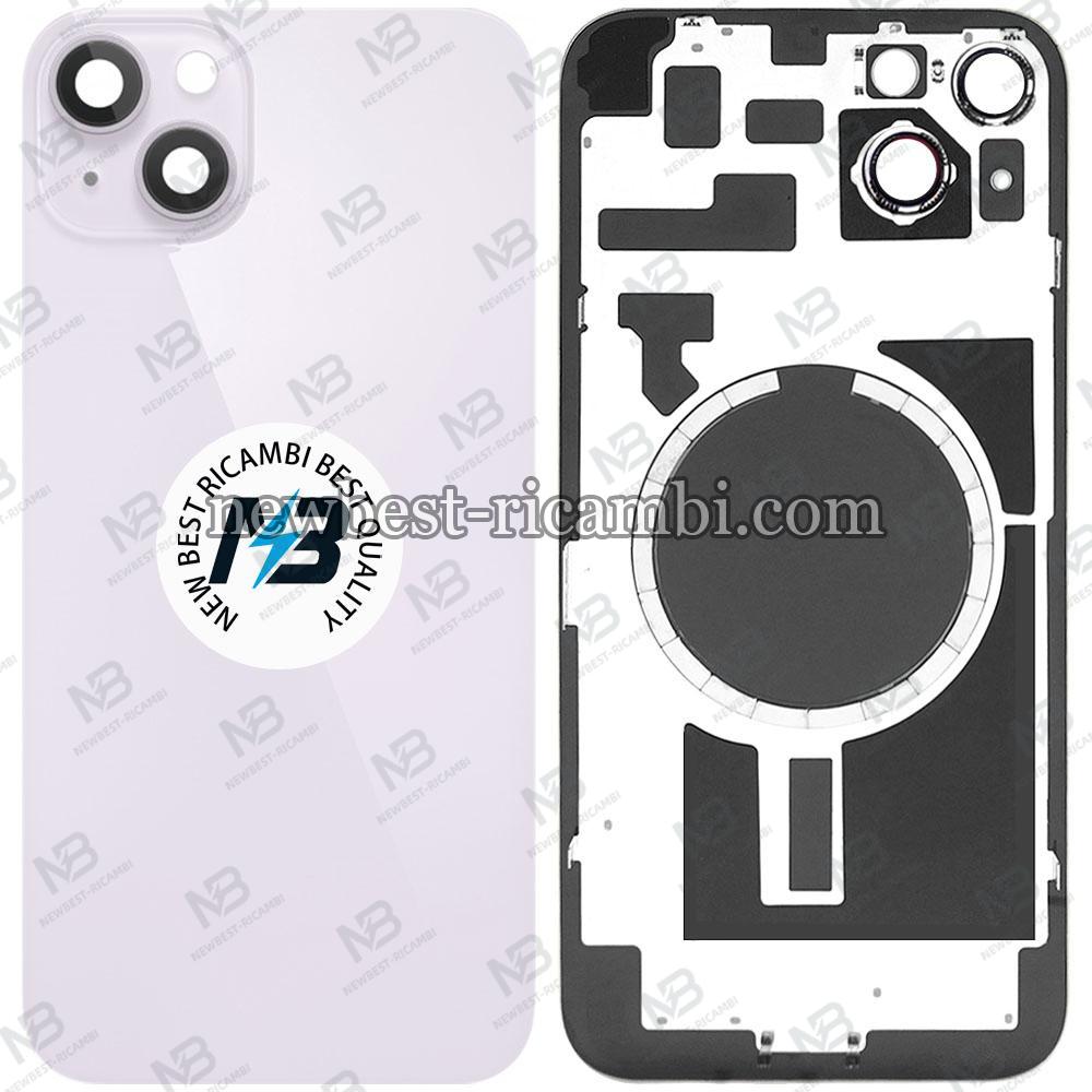 iPhone 14 Plus Back Cover With Frame Purple