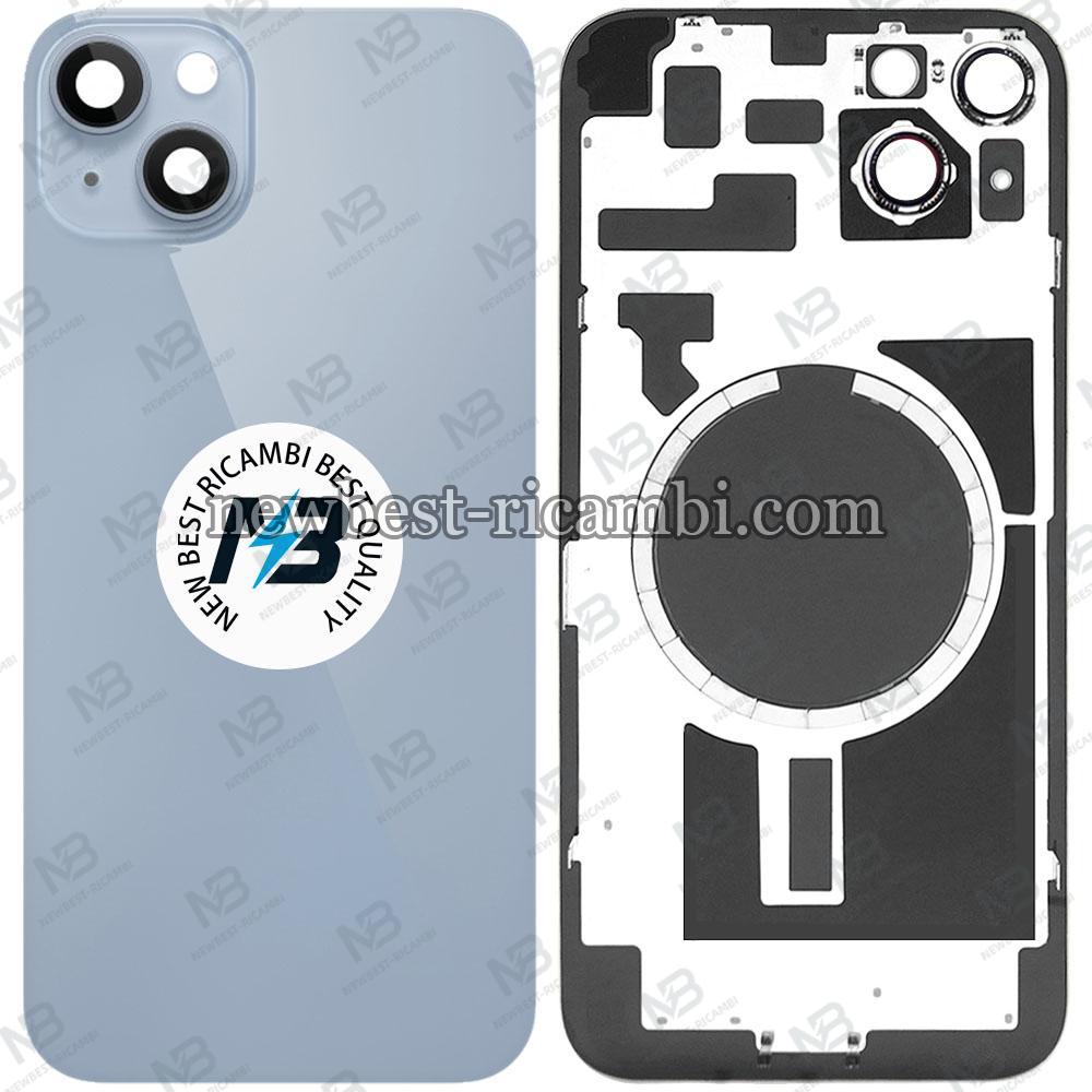 iPhone 14 Plus Back Cover With Frame Blue