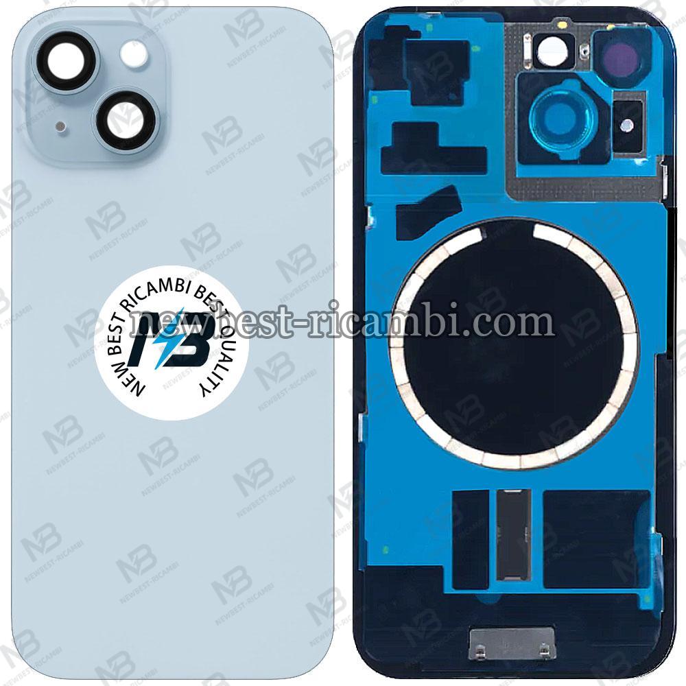 iPhone 15 Plus Back Cover With Frame Blue