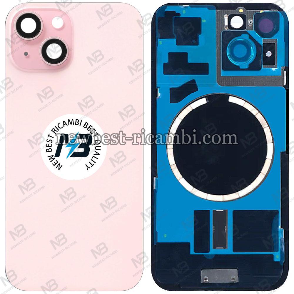 iPhone 15 Plus Back Cover With Frame Pink