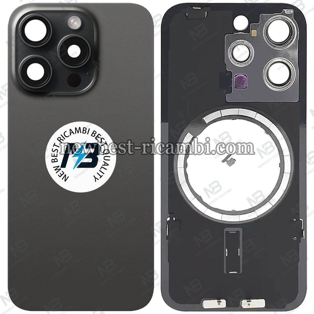 iPhone 15 Pro Back Cover With Frame Black