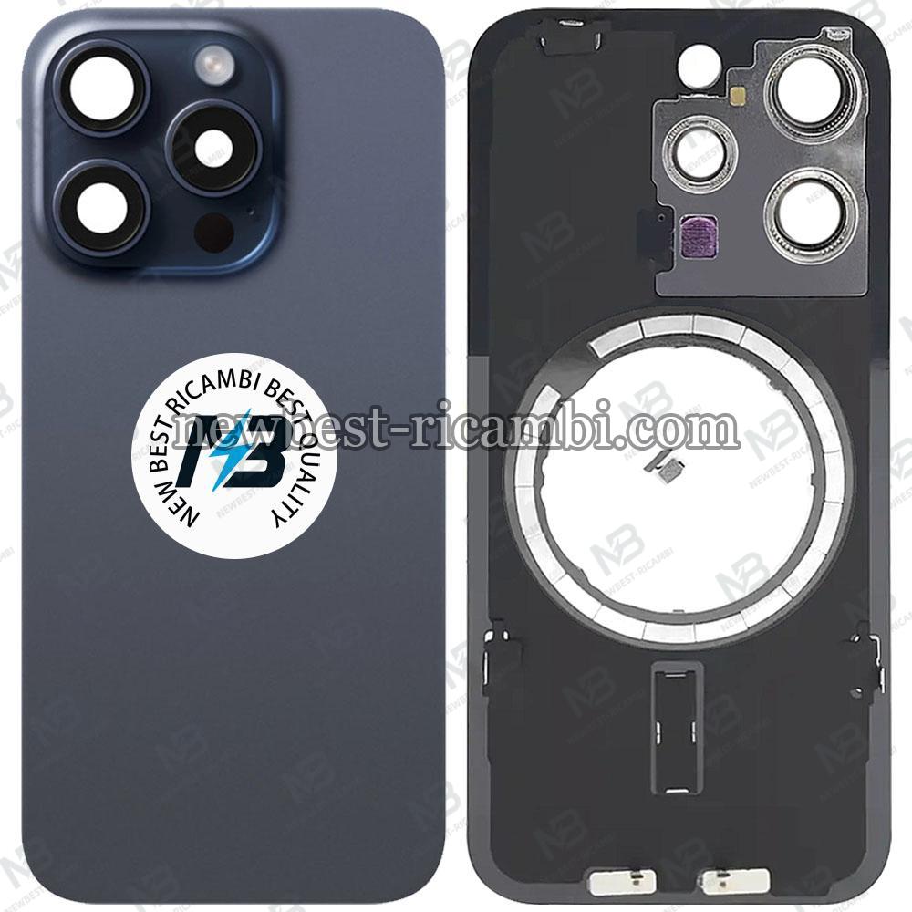 iPhone 15 Pro Back Cover With Frame Blue
