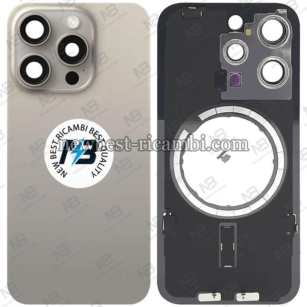 iPhone 15 Pro Back Cover With Frame Titanium