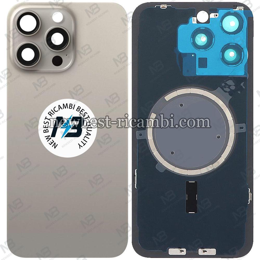 iPhone 15 Pro Max Back Cover With Frame Titanium