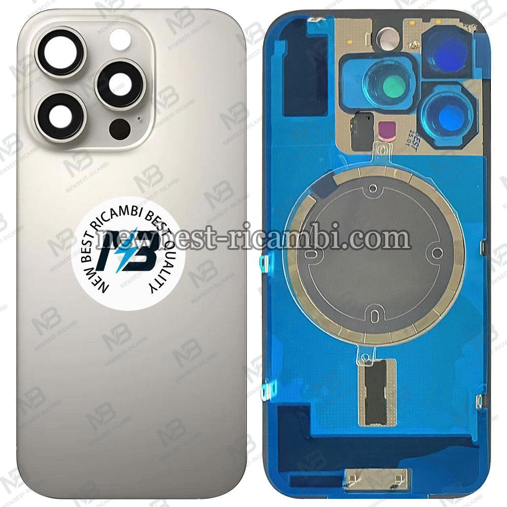 iPhone 16 Pro Back Cover Natural Titanium