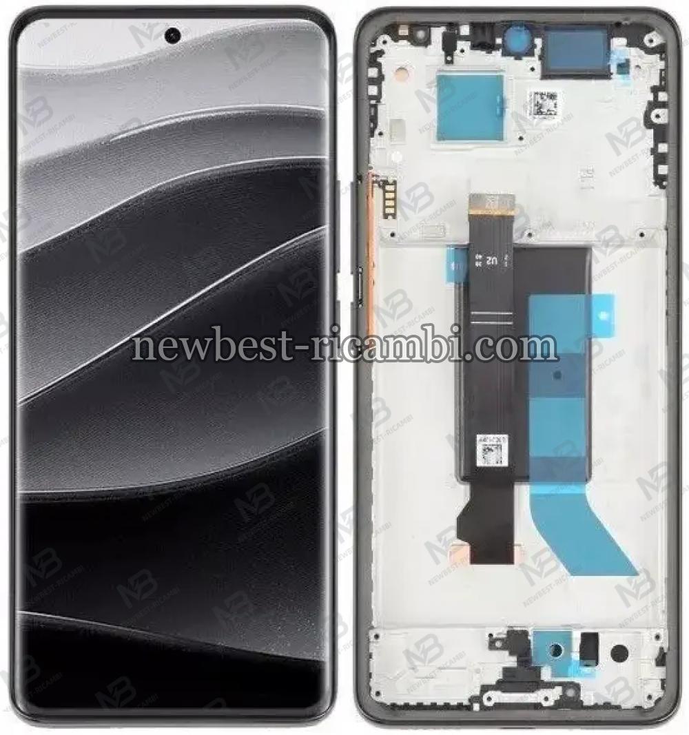 Xiaomi Redmi Note 14 Pro 5G Touch + Lcd + Frame Black Original