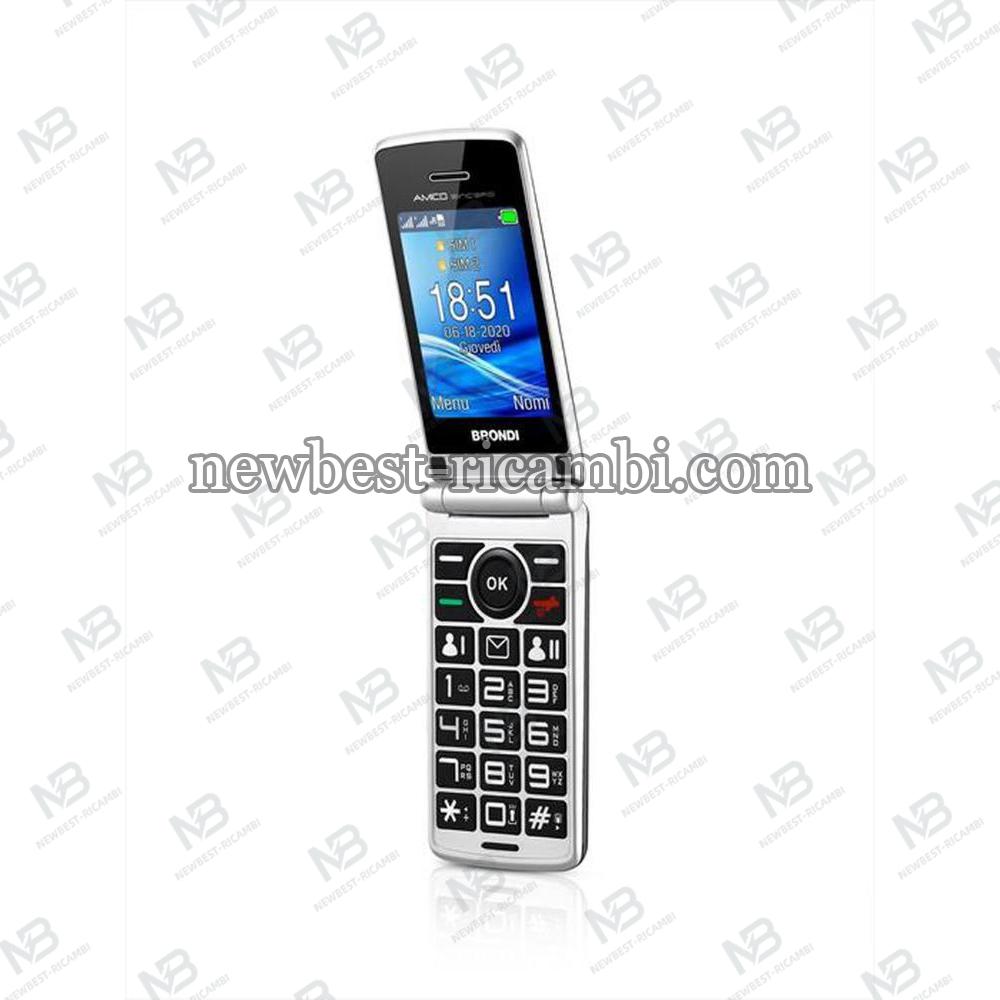 BRONDI CELLULARE AMICO SINCERO DUAL SIM GRIGIO