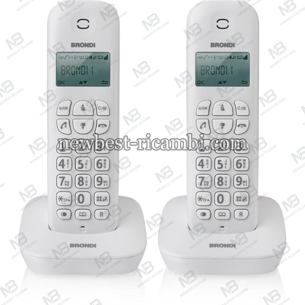 BRONDI CORDLESS GALA TWIN BIANCO/GRIGIO