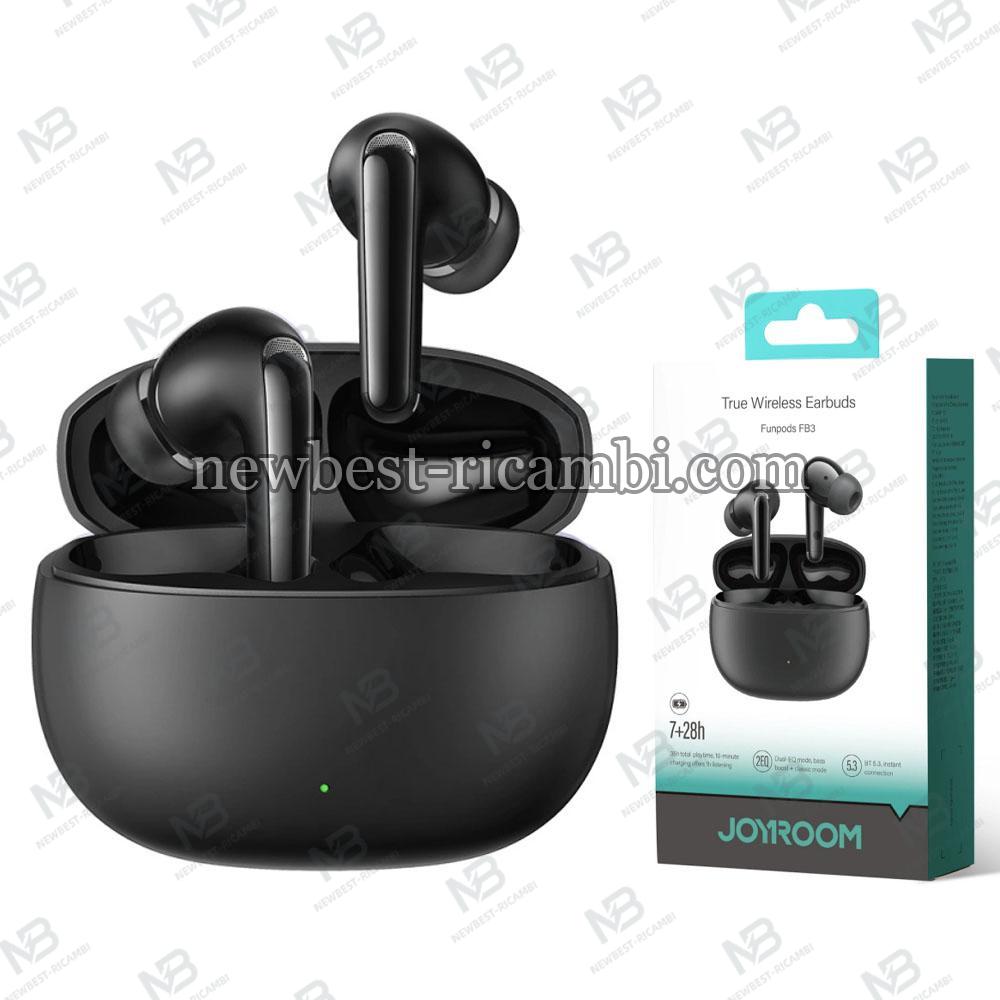 Joyroom JR-FB3 Funpods Black Wireless Earbuds in Blister