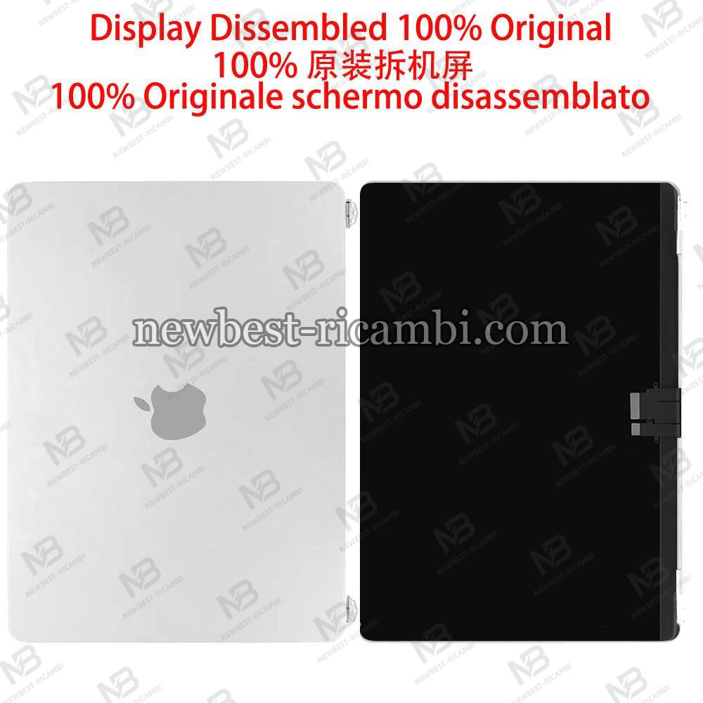 Macbook Air 13" (2022) M2 A2681 EMC 4074 Display Lcd + Frame Silver Dissembled 100% Original Grade A