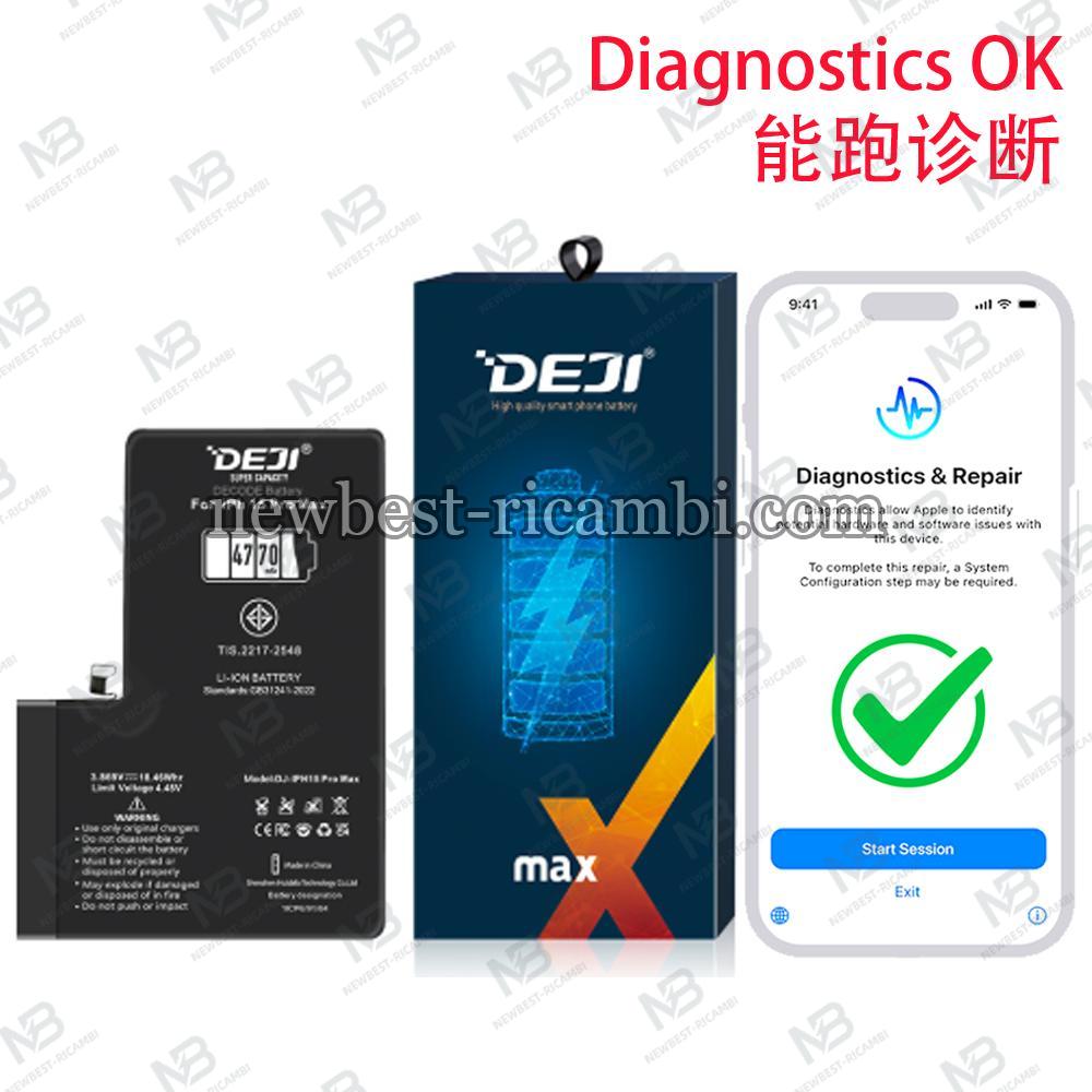 Deji iPhone 15 Pro Max 4770mAh Battery Self-Diagnosable