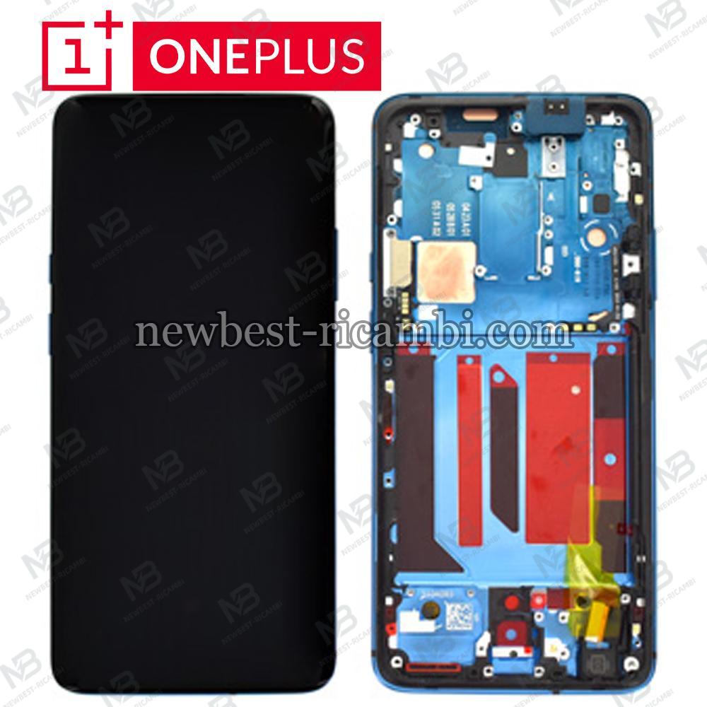 One Plus 1+7T Pro Touch + Lcd + Frame Blue Service Pack