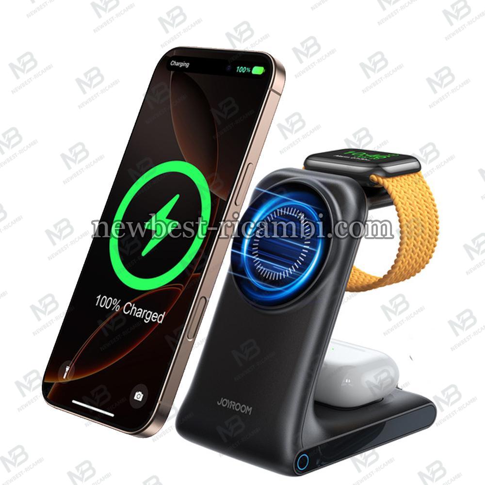 Wireless Charger Joyroom JR-W15 3in1 15W 1.67A Black