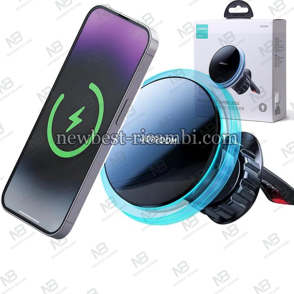 Wireless Car Charger Joyroom JR-ZS291 15W 1.67A Silver In Blister