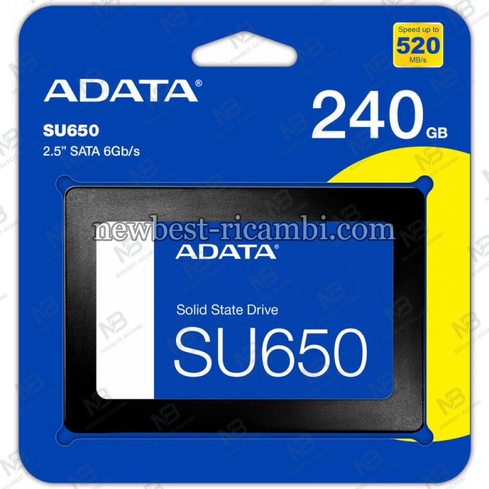 Solid State Drive (SSD) Adata SU650 240Gb 2.5inch SATA III ASU650SS-240GT-R in Blister