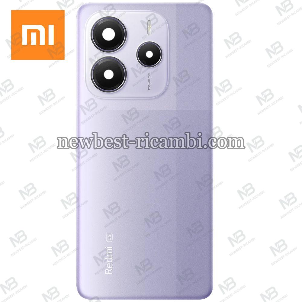Xiaomi Redmi Note 14 5G Back Cover + Camera Glass Purple Service Pack